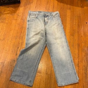 Ecko jeans size 36 light wash decorative pockets